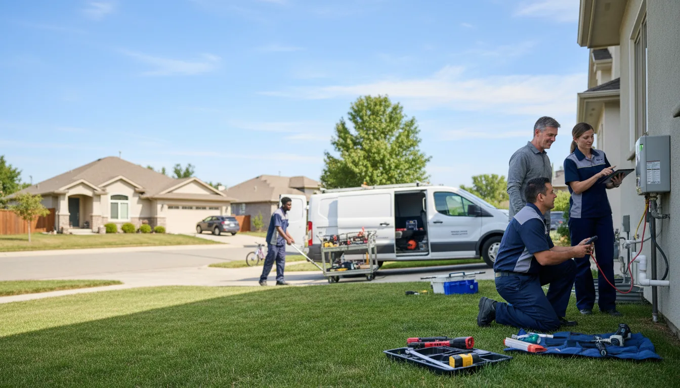 Tankless water heater service in Susan, VA